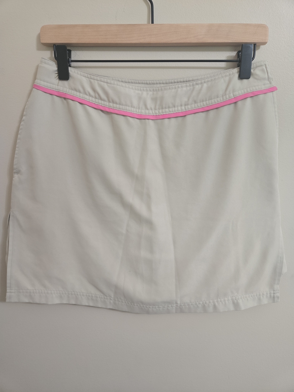 Vintage Lilly Pulitzer White Label Khaki Skort Women's Size 4 Quick Dry Golf